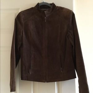 Genuine suede jacket